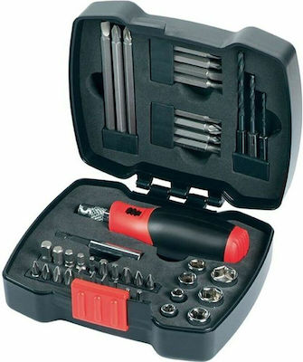 Black & Decker Screwdriver Ratchet with 43 Interchangeable Tips