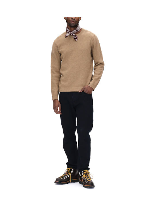 Men's Jeans Pants with Loose Straight Fit Blue