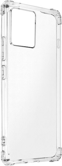 Motorola ThinkPhone Flexible Silicone Back Cover with Reinforced Corners Transparent