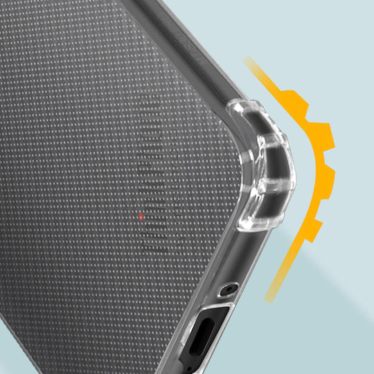 Motorola ThinkPhone Flexible Silicone Back Cover with Reinforced Corners Transparent
