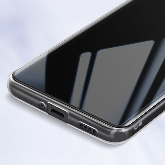 Carcasă Avizar Xiaomi 13 Ultra Gel din Silicon Sticlă Templată 9H Negru
