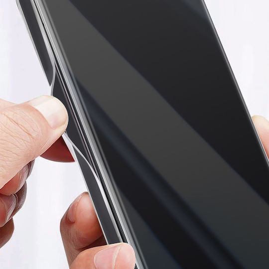 Carcasă Avizar Xiaomi 13 Ultra Gel din Silicon Sticlă Templată 9H Negru