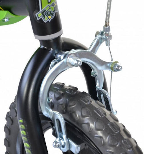 Dino Bikes 12" Kids Bicycle BMX Green