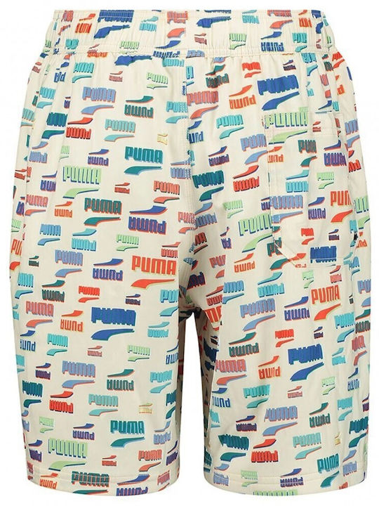 PUMA Costum De Baie Bărbați Pantaloni Scurți Multicolori
