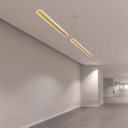 Lampă liniară LED Abigali interior auriu 1000 mm 28W
