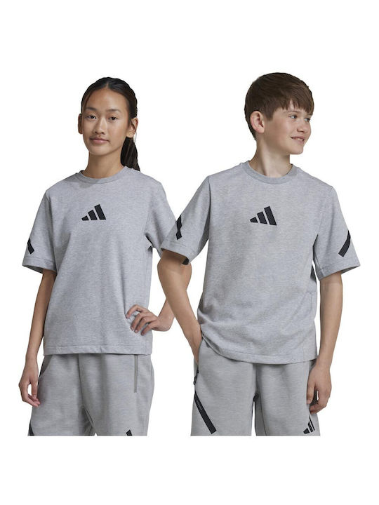 Adidas Παιδικό T-shirt Γκρι Z.n.e