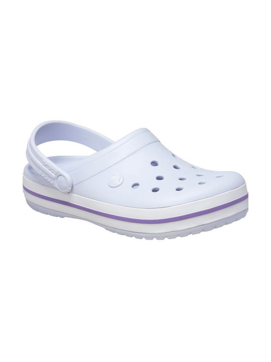 Crocs Crocband Σαμπό Λευκά