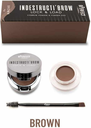 BPerfect Cosmetics Augenbrauen-Pflegeset Brown - 651