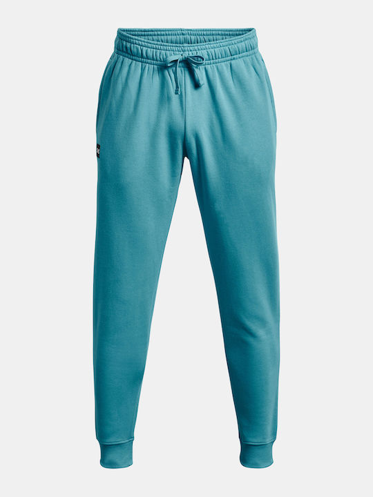Ua Rival Sweatpants with Elastic Blue