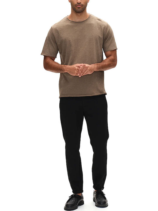 Pisa Trousers in Slim Fit Black