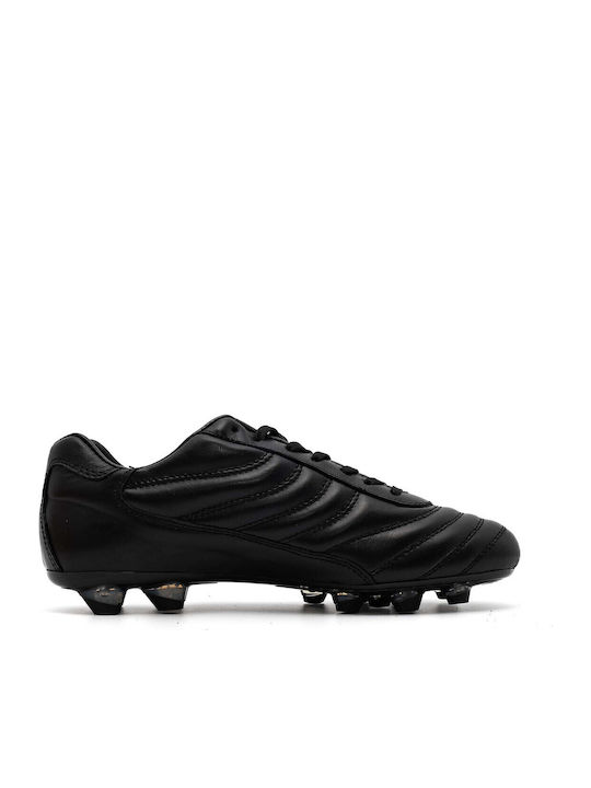 Pantofola D'Oro FG Ποδοσφαιρικά Παπούτσια με Τάπες Μαύρα