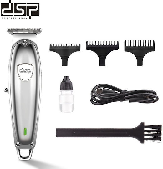 DSP 90351 Professional Rechargeable Hair Clipper Silver 566074