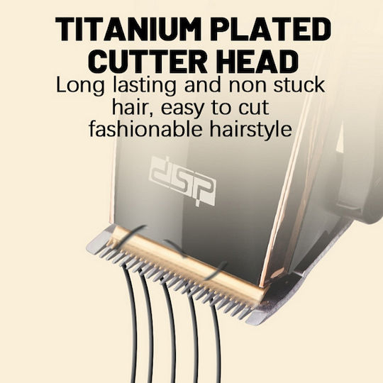 DSP 90154 Professional Hair Clipper Electric Black 563370