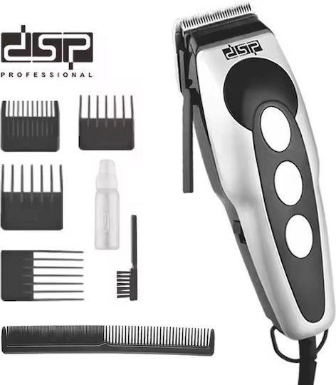 DSP E-90012 Професионална Машинка за Подстригване Сребриста 566081