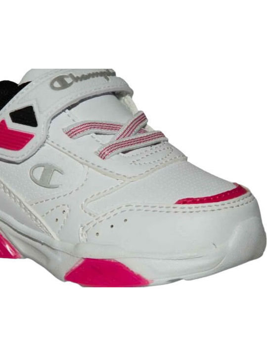 Kids Sneakers with Scratch & Lights White