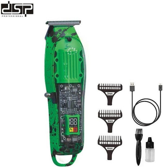 DSP 90479 Professional Rechargeable Hair Clipper Green 612876