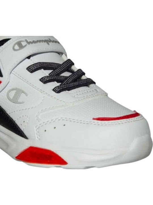 Παιδικά Sneakers με Σκρατς & Φωτάκια Λευκά