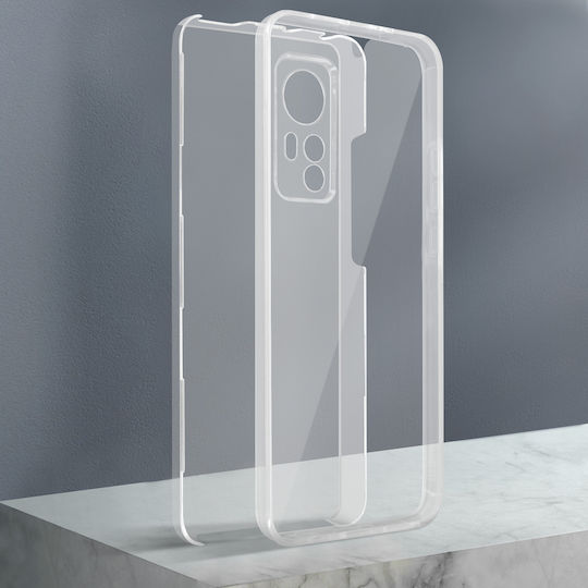 360° Case Xiaomi 12 12x Flexible Front & Rigid Back – Transparent
