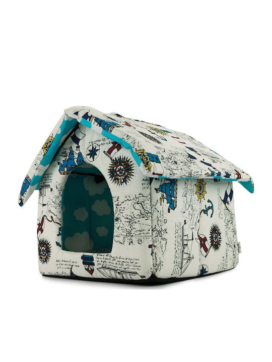 Hundebett Häuser 41x37.5cm.