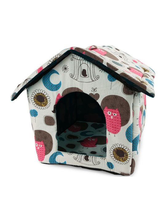 Hundebett Häuser 41x37.5cm.