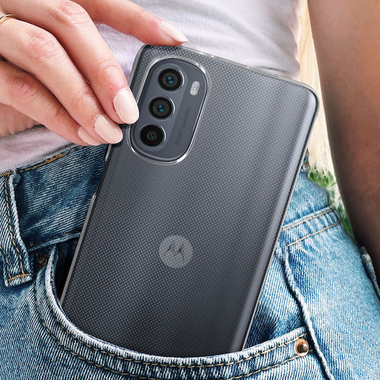 Калъф Motorola Moto G62 5g Силиконов Гел Гъвкав Ултратънък 0.3мм Прозрачен