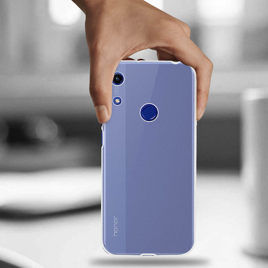 Honor 8A Extremely Thin Supple Protection Frosty White Mobile Phone Case
