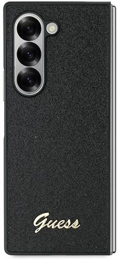 Guess Back Cover Plastic / Silicone Black (Samsung Z Fold6)