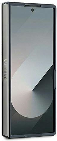 Guess Задна корица Пластмаса / Силикон Магнитен Черен (Samsung Z Fold6)