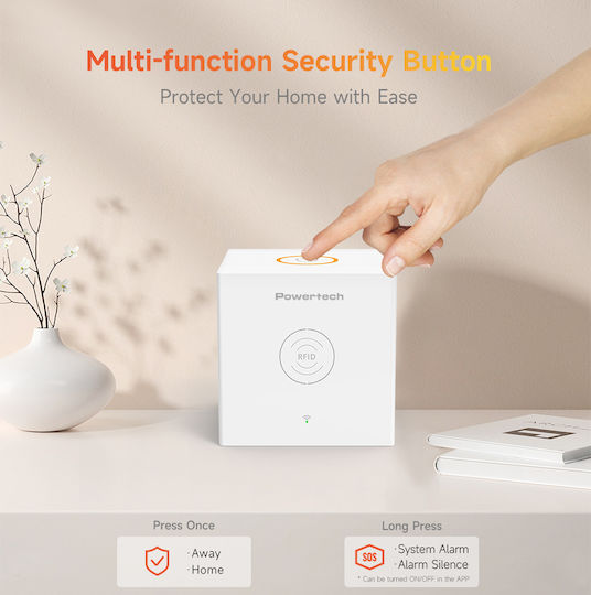 Powertech Autonomous Wireless Alarm System with 2 Tags