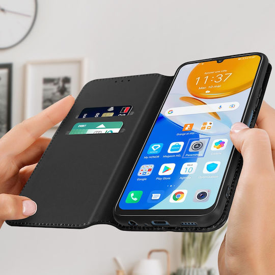 Rückseite Honor X7 Wallet-Standfunktion Schwarz