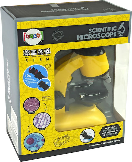 Lean Toys Microscope For A Little Scientist Educational Kit Mikroskop