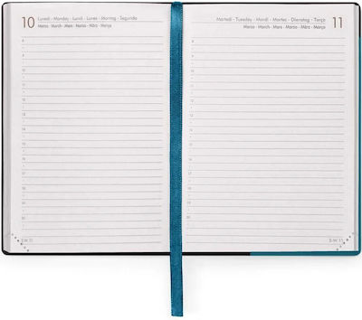 Legami Milano Daily Agenda 2025 Blue 17x24cm