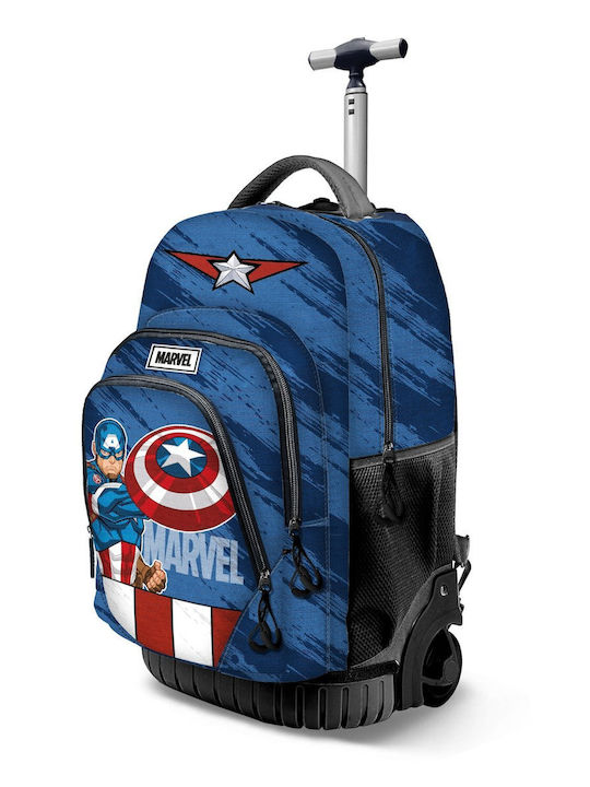 School Bag Trolley Elementary, Elementary Captain America Gears 26Liters