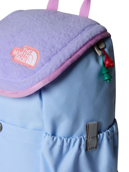The North Face Schulranzen Rucksack Kindergarten mit Flaschenhalter Hellblau 22,5 x 14 x 30,2 cm