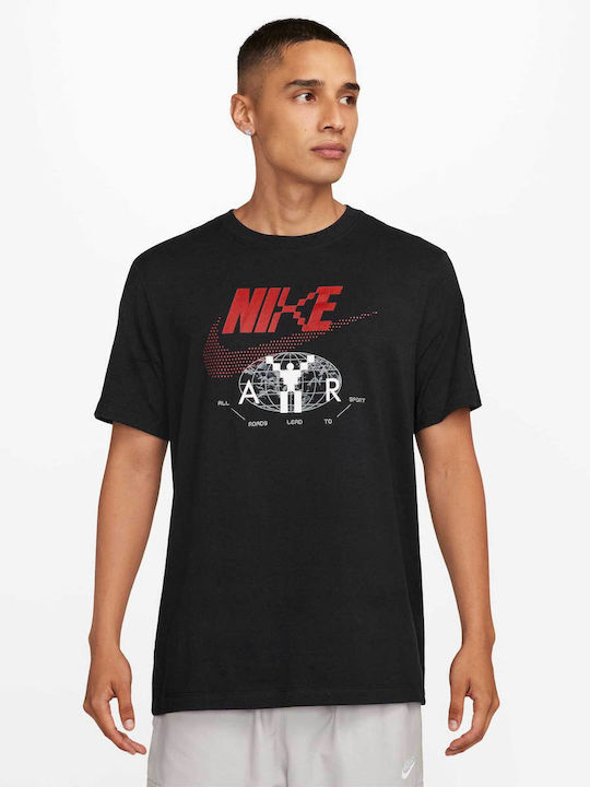 Nike Men's Athletic T-shirt Short Sleeve BLACK