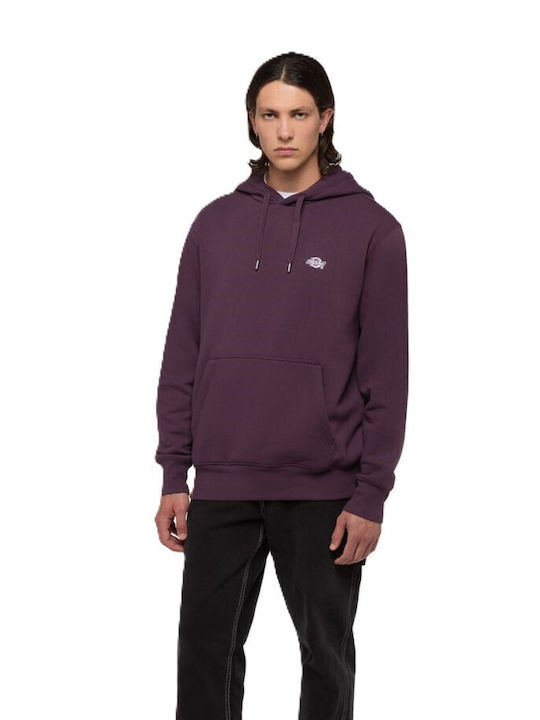 Dickies Ανδρικό Φούτερ με Κουκούλα Plum