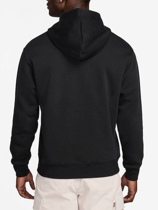 Jordan Herren Sweatshirt mit Kapuze und Taschen Black