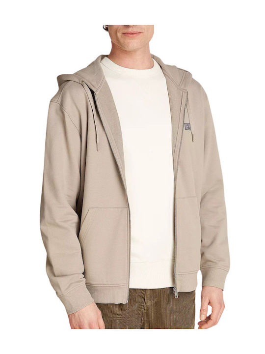 Ζακέτα με Κουκούλα Beige