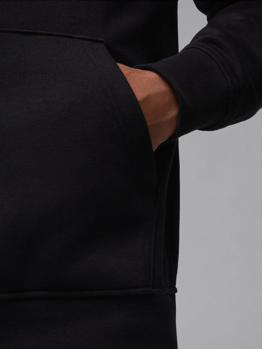 Sweatshirt with Hood Black