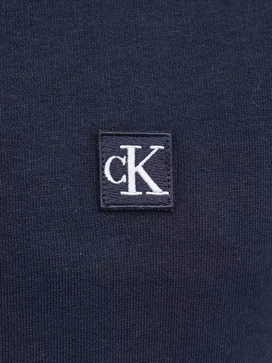 Calvin Klein Men's Sweatshirt with Hood Mπλε