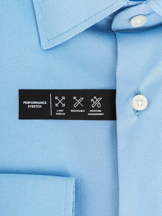 Hank Long-sleeved Shirt Light Pastel Blue