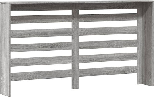 vidaXL Husă Pentru Radiator Din PAL Gri 149x20x82cm