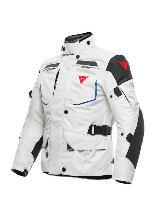 Dainese Splugen 3l Herren Motorradjacke 4 Jahreszeiten Wasserdicht Blau