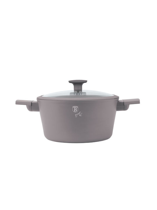 Berlinger Haus Taupe Collection Deep Pot made of Aluminum 4.1lt / 24cm