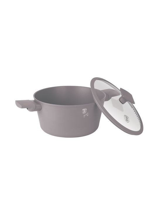 Berlinger Haus Taupe Collection Deep Pot made of Aluminum 4.1lt / 24cm