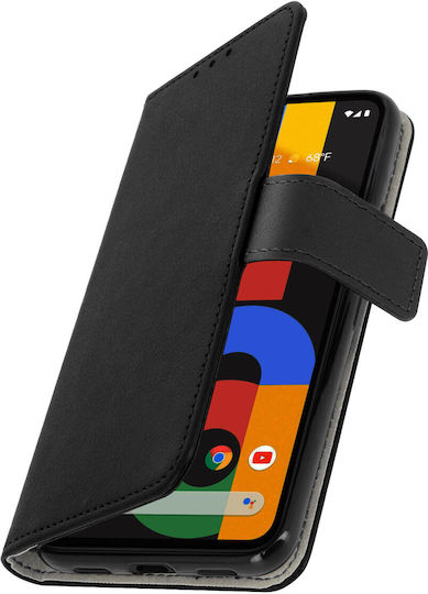 Xiaomi Redmi Poco X4 Gt Folio Wallet Case Video Stand Wrist Strap Black