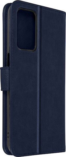 Case Oppo A16 A16s Clamshell Wallet Function Video Stand Dark Blue