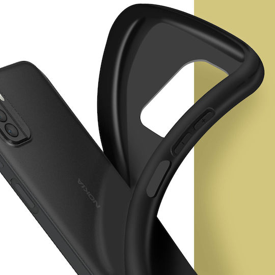 Nokia G60 5g Edition Resistant Flexible Silicone Gel Thin Light Black