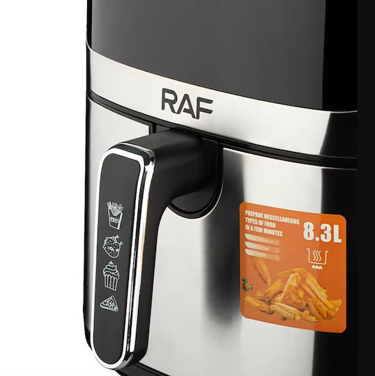 Raf Heißluftfritteuse 8.3Es Schwarz R.5375