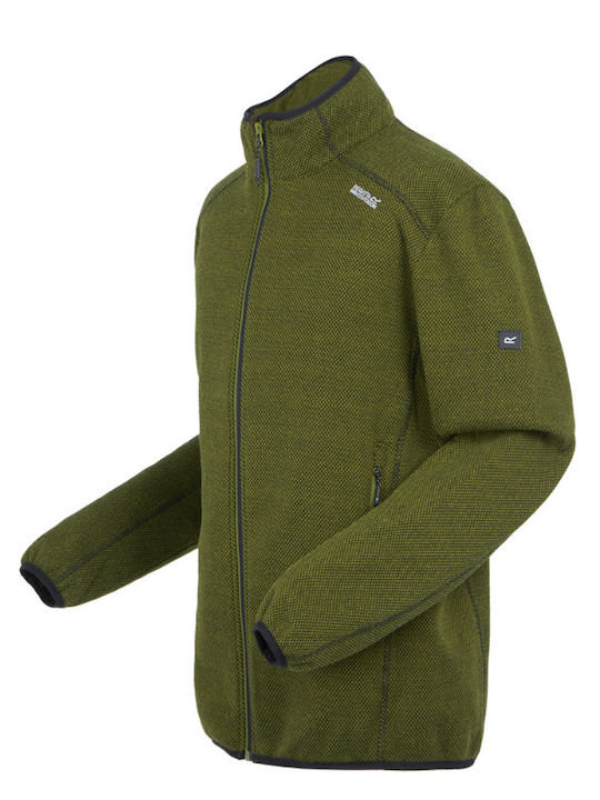 Full Ανδρική Ζακέτα Fleece Nephrite Green